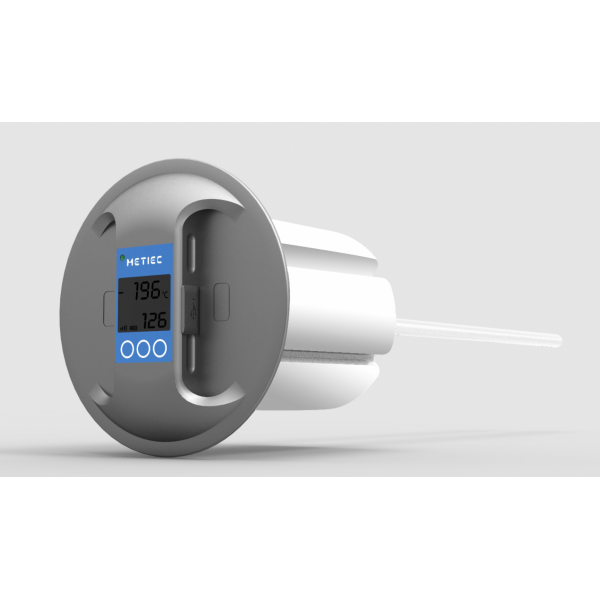 LN₂ Tank Liquid Level & Temperature Monitor 